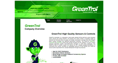 Desktop Screenshot of greentrol.com